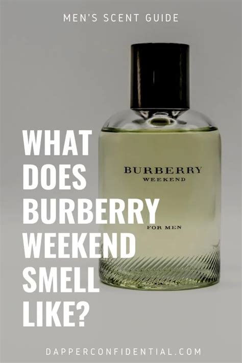 how does burberry weekend smell